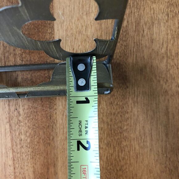 Caffco Quatrefoil Gold Metal Book Art Stand Tablet Holder 10 x 8" - Picture 6 of 6